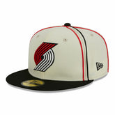 New Era Portland Trail Blazers Piping 2-Tone 59FIFTY Fitted Hat