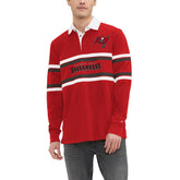 Tommy Hilfiger Cory Varsity Rugby Long Sleeve T-Shirt - Tampa Bay Buccaneers T-shirts