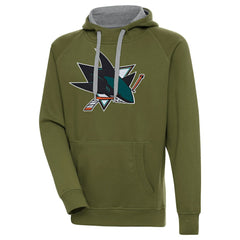 NHL San Jose Sharks Antigua Victory Pullover Hoodie