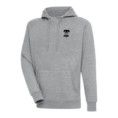 Heather Gray Philadelphia Phillies Antigua Metallic Victory Pullover Hoodie