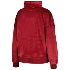 DKNY Sport Women's Deliliah Rhinestone Funnel Neck Pullover Sweatshirt - Arizona Cardinals Pullover