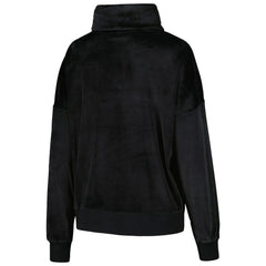 DKNY Sport Women's Deliliah Rhinestone Funnel Neck Pullover Sweatshirt - Carolina Panthers Pullover