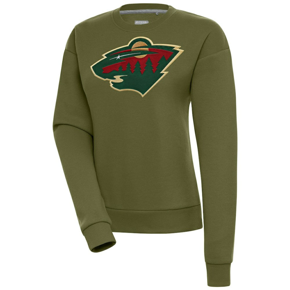NHL Minnesota Wild Antigua Women's Victory Pullover Sweatshirt