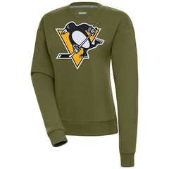 NHL Pittsburgh Penguins Antigua Women's Victory Pullover Sweatshirt