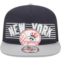 Navy New York Yankees New Era Speed Golfer Trucker Snapback Hat