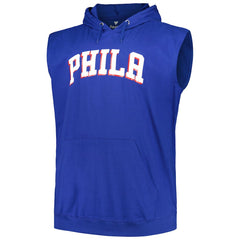 Fanatics Philadelphia 76ers Big & Tall Jersey Muscle Pullover Hoodie