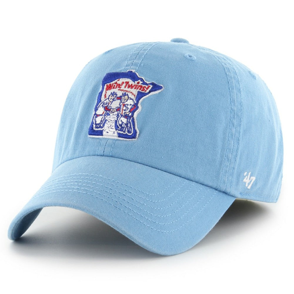 Light Blue Minnesota Twins '47 Cooperstown Collection Franchise Fitted Hat