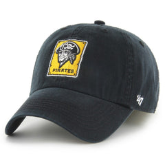 Black Pittsburgh Pirates '47 Cooperstown Collection Franchise Fitted Hat