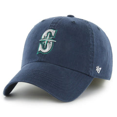 Navy Seattle Mariners '47 Franchise Logo Fitted Hat