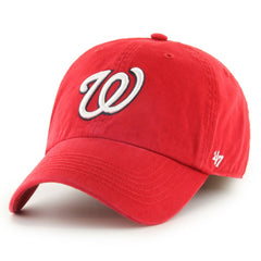 Red Washington Nationals '47 Franchise Logo Fitted Hat