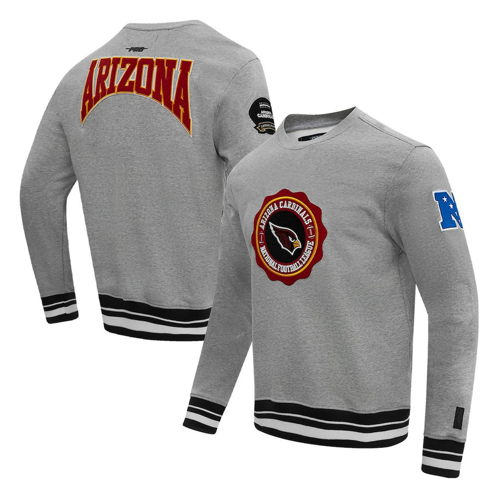 Pro Standard Crest Emblem Pullover Sweatshirt - Arizona Cardinals Pullover