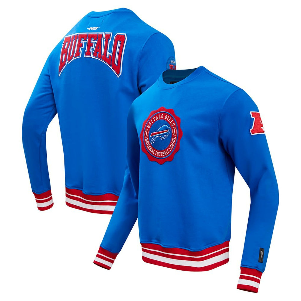 Pro Standard Crest Emblem Pullover Sweatshirt - Buffalo Bills Pullover