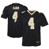 Derek Carr Youth Game Jersey - New Orleans Saints Jerseys