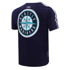 Navy/ Seattle Mariners Pro Standard Taping T-Shirt