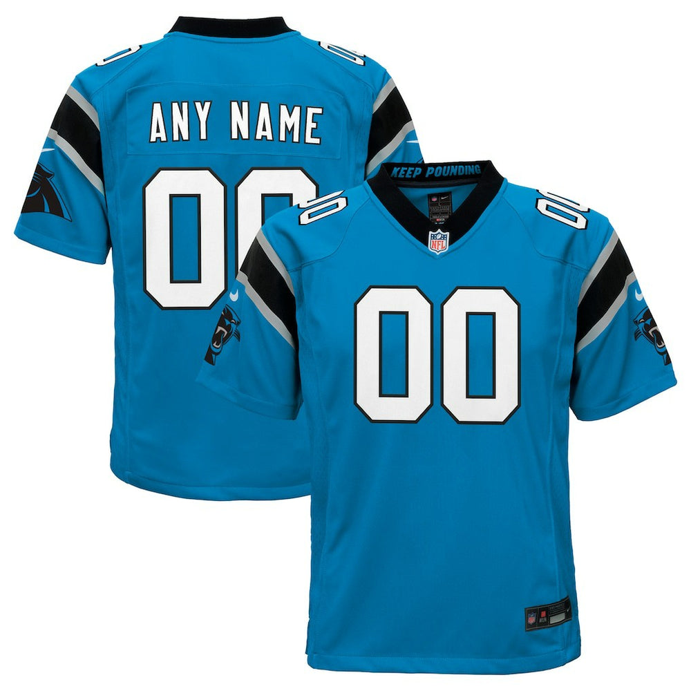 Youth Alternate Custom Game Jersey - Carolina Panthers Jerseys