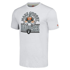 Maxx Crosby Homage Unisex Caricature Player Tri-Blend T-Shirt - Las Vegas Raiders T-shirts