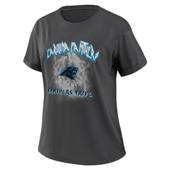 WEAR by Erin Andrews Women's Boyfriend T-Shirt - Carolina Panthers T-shirts