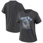 WEAR by Erin Andrews Women's Boyfriend T-Shirt - Tennessee Titans T-shirts