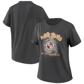 WEAR by Erin Andrews Women's Boyfriend T-Shirt - Washington Commanders T-shirts