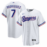 White Ivan Rodriguez Texas Rangers Nike Home Retired Player Replica Jersey