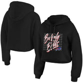 WEAR by Erin Andrews Women's Domestic Cropped Pullover Hoodie - Buffalo Bills Hoodies