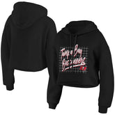 WEAR by Erin Andrews Women's Domestic Cropped Pullover Hoodie - Tampa Bay Buccaneers Hoodies