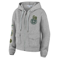 WEAR by Erin Andrews Women's Full-Zip Hoodie - Green Bay Packers Hoodies