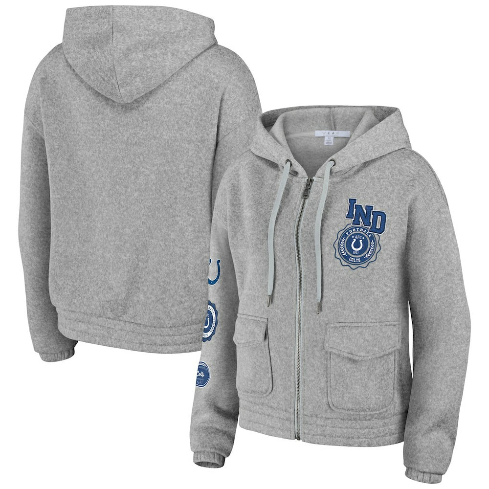 WEAR by Erin Andrews Women's Full-Zip Hoodie - Indianapolis Colts Hoodies