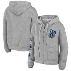 WEAR by Erin Andrews Women's Full-Zip Hoodie - Tennessee Titans Hoodies