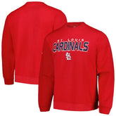 Red St. Louis Cardinals Stitches Pullover Sweatshirt