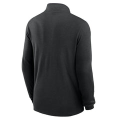 Black San Francisco Giants Nike Dri-FIT Victory Half-Zip Pullover