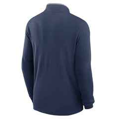 Navy Detroit Tigers Nike Dri-FIT Victory Half-Zip Pullover