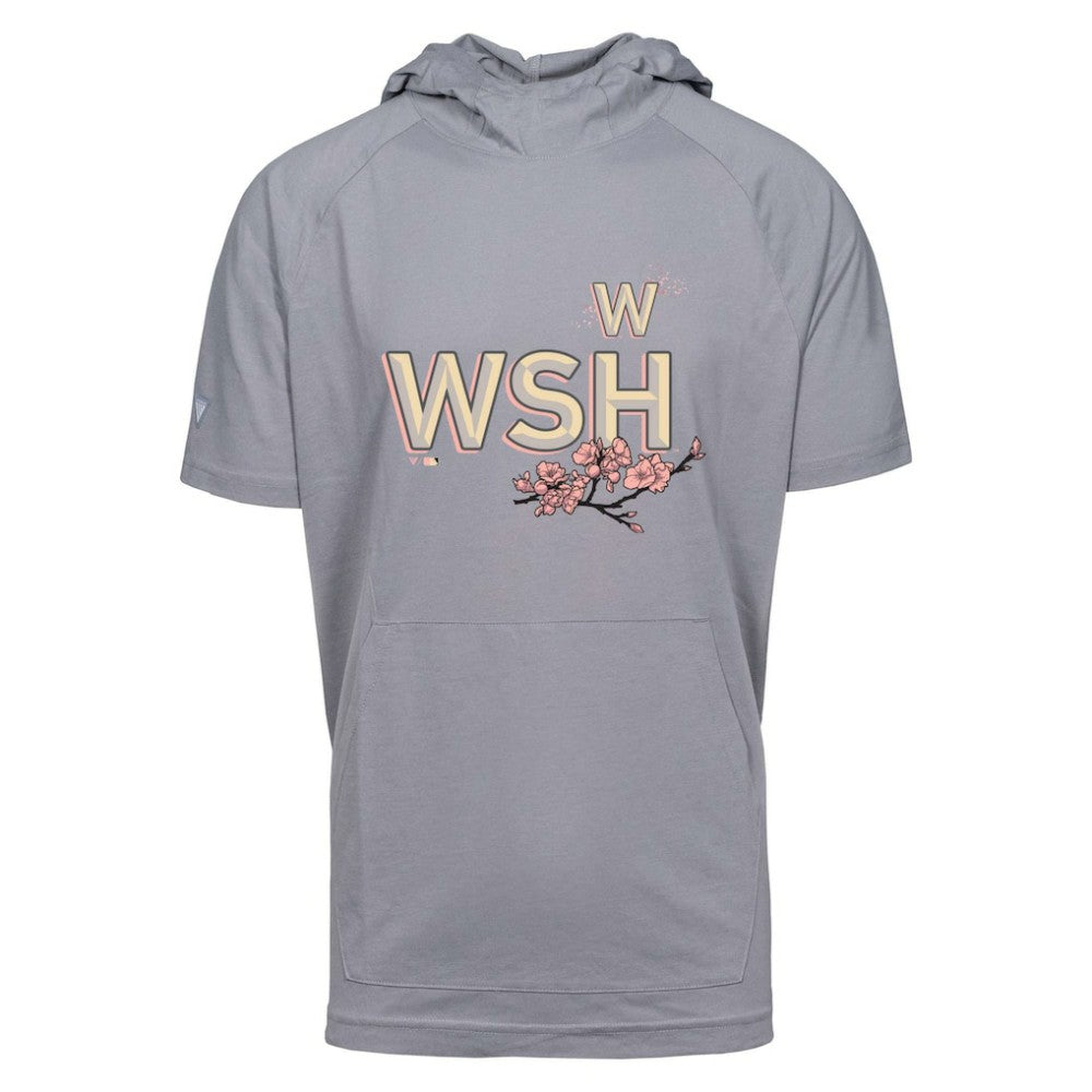 Gray Washington Nationals Levelwear City Connect Phase Core Hoodie T-Shirt