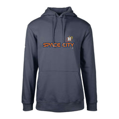 Navy Houston Astros Levelwear City Connect Podium Core Logo Pullover Hoodie