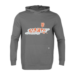 Gray San Francisco Giants Levelwear City Connect Relay Core Logo Pullover Hoodie