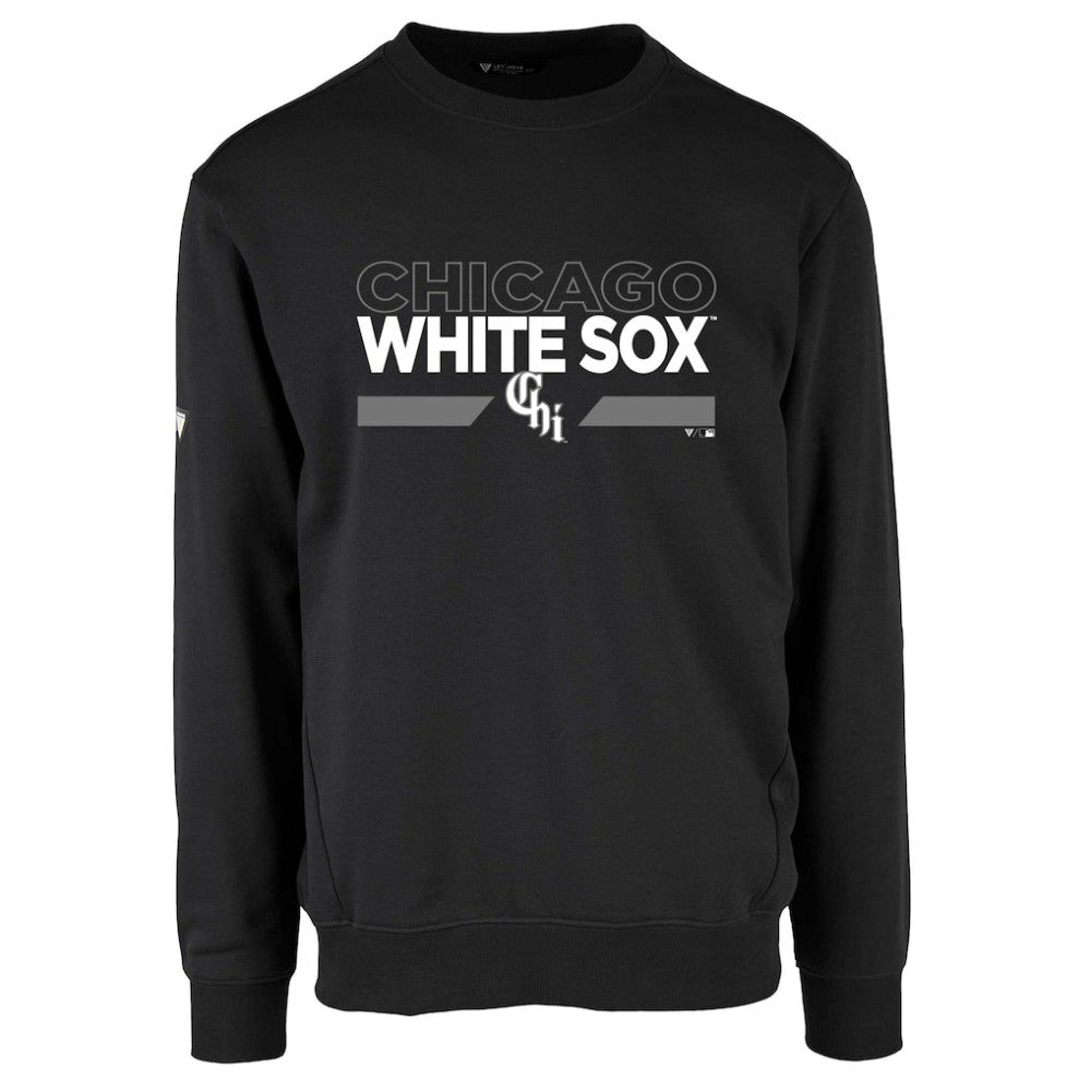 Black Chicago White Sox Levelwear City Connect Zane No Hitter Pullover Sweatshirt