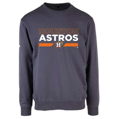 Navy Houston Astros Levelwear City Connect Zane No Hitter Pullover Sweatshirt