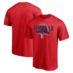 Red St. Louis Cardinals Hometown Collection Cards Nation T-Shirt