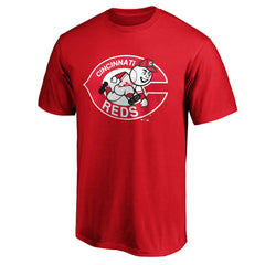 Red Cincinnati Reds Cooperstown Collection Forbes T-Shirt