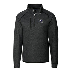 Cutter & Buck Helmet Mainsail Sweater-Knit Half-Zip Pullover Jacket - Minnesota Vikings Pullover