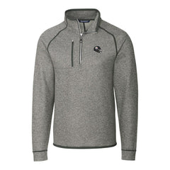 Cutter & Buck Helmet Mainsail Sweater-Knit Half-Zip Pullover Jacket - Pittsburgh Steelers Pullover