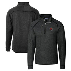 Cutter & Buck Helmet Mainsail Sweater-Knit Half-Zip Pullover Jacket - Washington Commanders Pullover