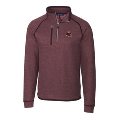 Cutter & Buck Helmet Mainsail Sweater-Knit Half-Zip Pullover Jacket - Washington Commanders Pullover