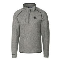Cutter & Buck Helmet Mainsail Sweater-Knit Half-Zip Pullover Jacket - Baltimore Ravens Pullover
