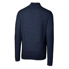 Cutter & Buck Helmet Lakemont Tri-Blend Quarter-Zip Pullover Sweater - Buffalo Bills Pullover