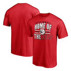 Red Cincinnati Reds Hometown Collection Home of The Reds T-Shirt