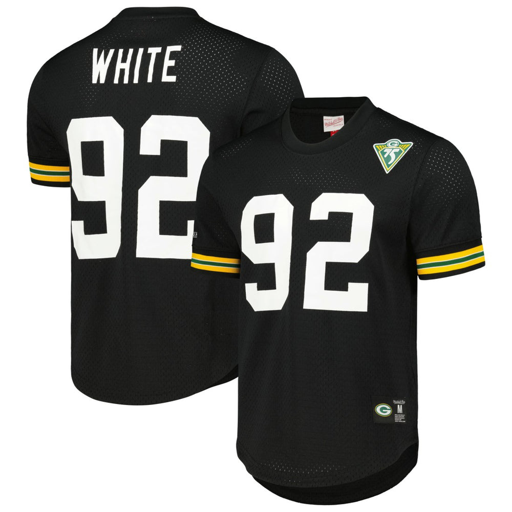 Reggie White Retired Player Name and Number Mesh Top - Green Bay Packers Tops