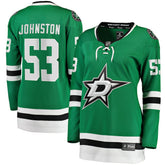 NHL Wyatt Johnston Dallas Stars Fanatics Women's Home Breakaway Player Jersey