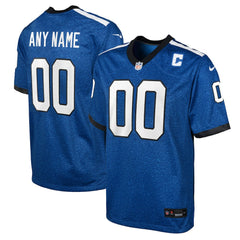 Youth Indiana Nights Alternate Custom Game Jersey - Indianapolis Colts Jerseys