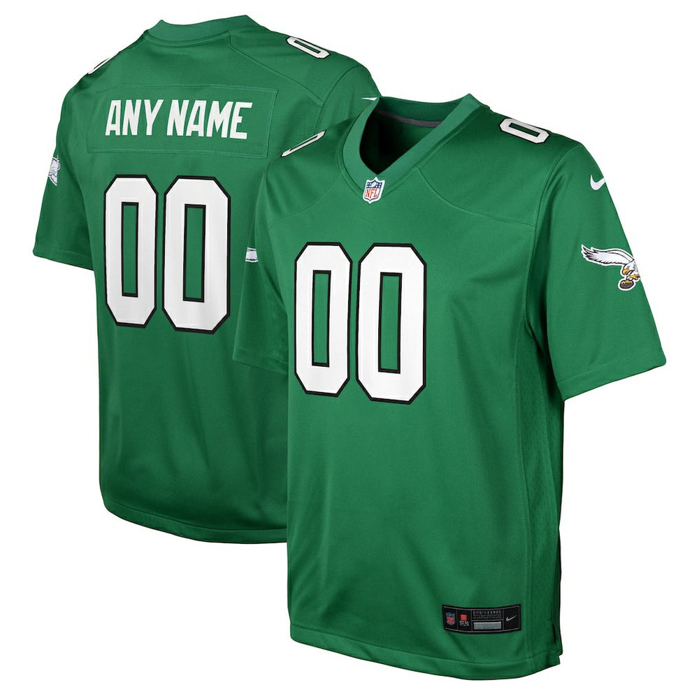 Youth Alternate Custom Game Jersey - Philadelphia Eagles Jerseys
